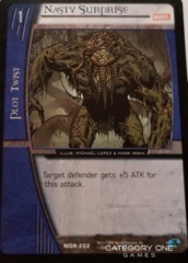 Nasty Surprise  (Alt Art Man Thing Variant)